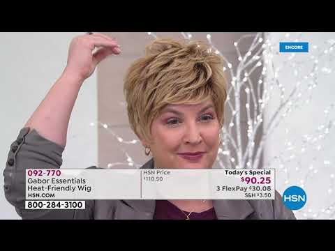 HSN | Gabor Wigs 12.30.2020 - 03 AM
