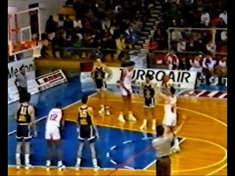 A2 1990/'91 Turboair Fabriano Basket - Fernet Branca Pavia 99-109