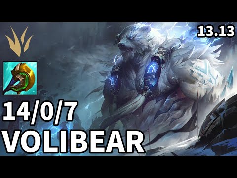 Volibear Jungle vs Evelynn - EUW Master | Patch 13.13
