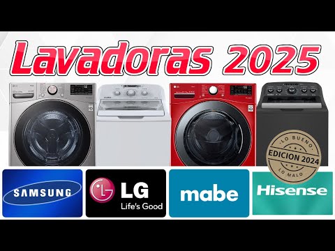 Cual es la mejor Lavadora de Ropa - Lavadoras 2025 - MejorandoTuCasa