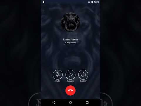 0072 PrivaTalk Android - Incoming call, pause
