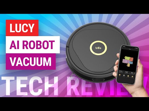 Trifo Lucy Robot Vacuum + Mop + Security Camera Setup and Review