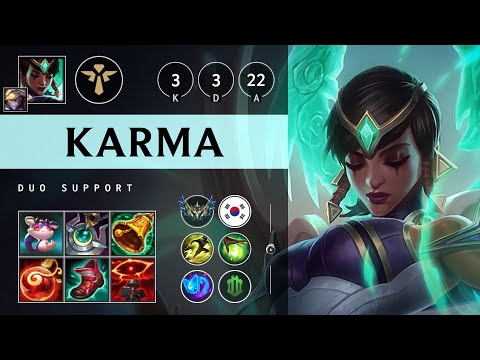 Karma Support vs Pyke - KR Challenger Patch 25.06