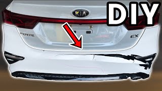 DIY (2019 - 2021) Kia Forte Rear Bumper Removal | How To Remove Kia Forte Rear Bumper