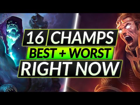16 Champions AFFECTED MOST in the NEW 11.8 Patch - BEST and WORST Picks - LoL Guide