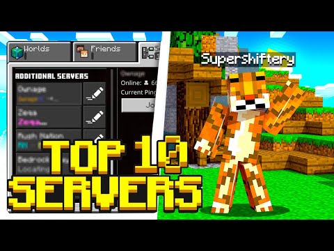 Top 10 BEST Servers For MCPE 2022 (1.19+) - Minecraft Bedrock Edition (Xbox One, PS4, Windows 10)