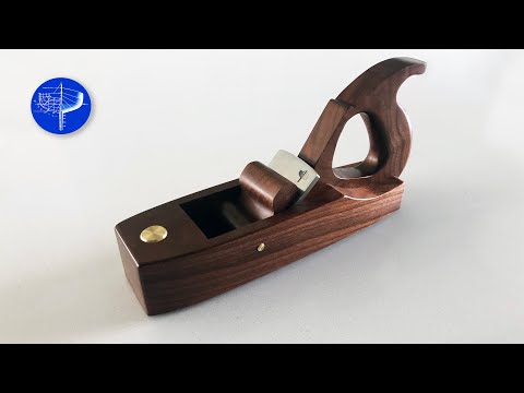 Making a Curved Bottom Hollowing Wood Plane