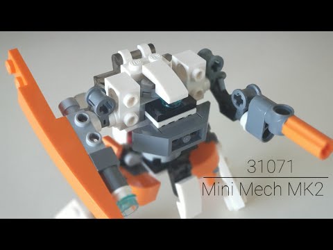 LEGO - CREATOR 31071 [Alternate build MOC Mini Mech robot MK2] *Parts used are all from this set