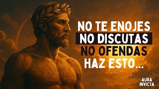 📜 Haz ESTO y NUNCA MÁS te ENOJARÁS ni MOLESTARÁS con NADIE ni por NADA | Sabiduría Estoica