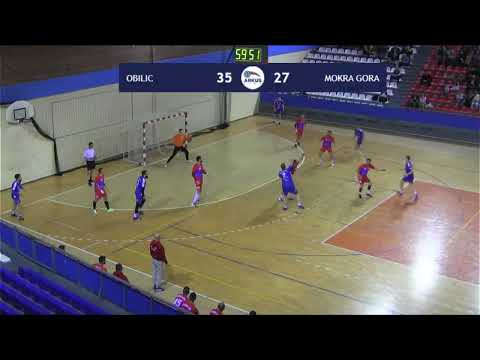 Nikola Antić-player of the game VS Obilić