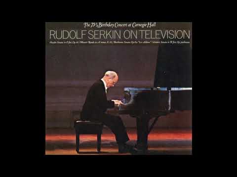 Rudolf Serkin - Schubert Sonata D.960 B flat