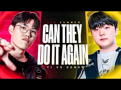 CAN T1 DO IT AGAIN - T1 VS GENG - LCK SUMMER 2025