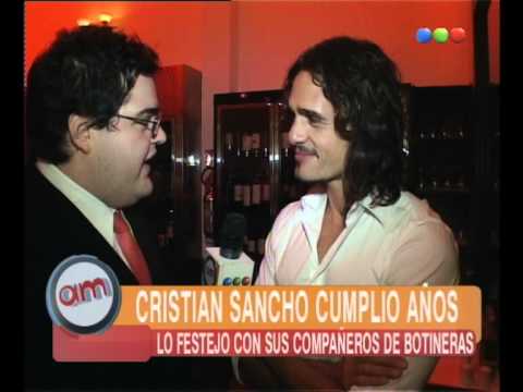 Cumpleaños de Cristian Sancho - AM