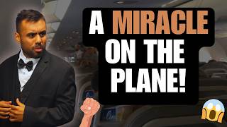 There was a Miracle on my flight! 🤔👩🏻‍🍼🫠
