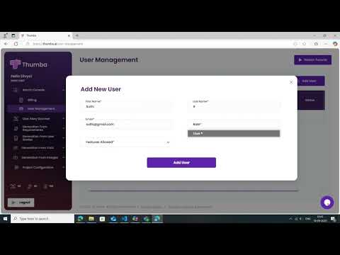 Thumba Quick Guide 02: Account Admin | Add Users