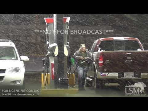 12/22/2017 Childress, TX Heavy Snow Package