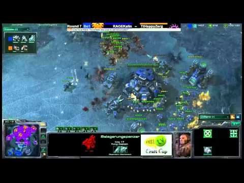 CraftCup Lite #37 RAGEKalin (T) v. ttHappyZerg (Z)  Round 7 , Best-of-1 - Part 2