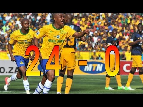 Sundowns(24) VS (0)Powerlines | #ThrowbackThursday | Biggest Victory in South African Football