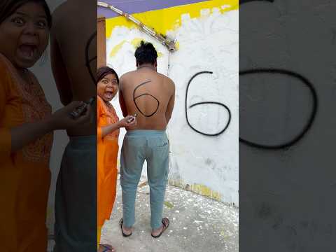 Feel and Draw the Cow Drawing Challenge #shorts