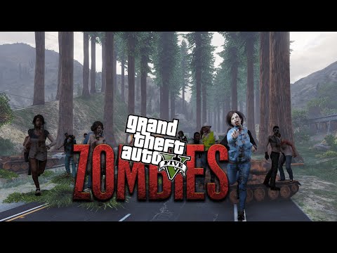 WABAH ZOMBIE DI KOTA MATI - GTA 5 MOD