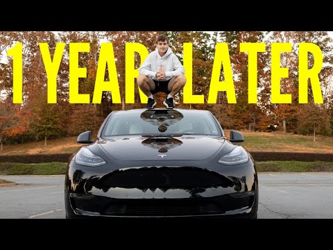 2021 TESLA MODEL Y AFTER ONE YEAR | FULL REVIEW