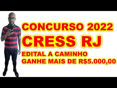 Concurso CRESS RJ 2022 ganhe mais de 5 mil : níveis fundamental,  médio e superior edital a caminho