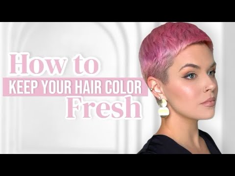 How to Keep Your Hair Color Fresh in 2 Easy Steps
