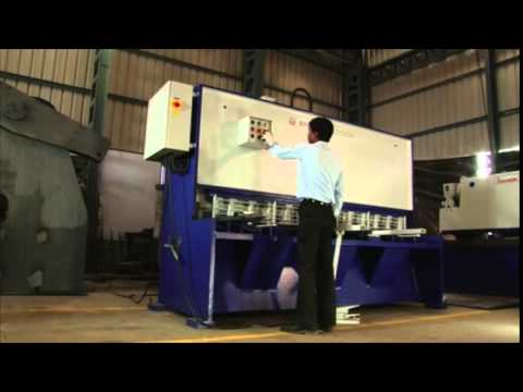 Semi Automatic Hydraulic Shearing Machine