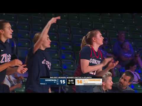 2022/11/21 - Gonzaga vs #11 Tennessee - Battle 4 Atlantis Third Place Game - Women's Basketball -