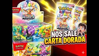 PRISMATIC EVOLUTIONS. !!!NOS SALE CARTA DORADA隆隆隆 #pokemon #tcg #pokemoncards #pokemontcg