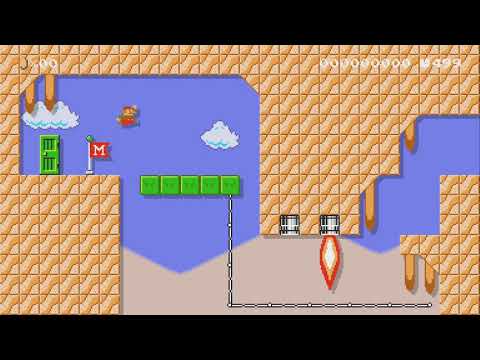 Snakes in the Desert by Pick1e - Super Mario Maker 2 - No Commentary 1bv 1bw