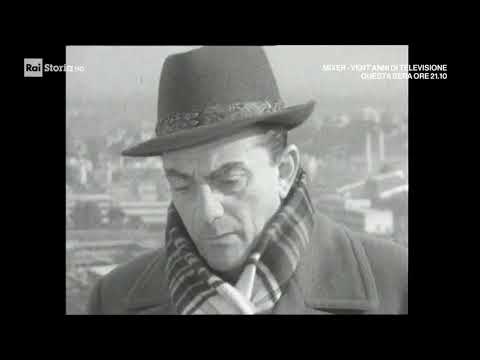 Luchino Visconti parla del film "Rocco e i suoi fratelli" che sta girando a Milano (1959)