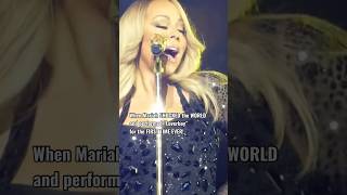 When Mariah SHOCKED the WORLD &amp; performed LOVERBOY for the ! #mariahcarey #glitter25