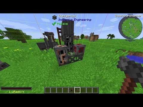 Dieselgenerator+Dieselherstellung von Immersive Engineering- und Petrolium | Video ohne Mikrofon