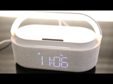 Colsur Digital Alarm Clock Radio with Bluetooth Speaker