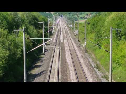 Züge auf der SFS Stuttgart Mannheim