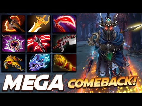 Phantom Assassin Megacreeps Comeback - Dota 2 Pro Gameplay [Watch & Learn]