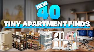 40 New AMAZON FINDS For TINY Apartments | Smart Space Saving Furniture Ideas