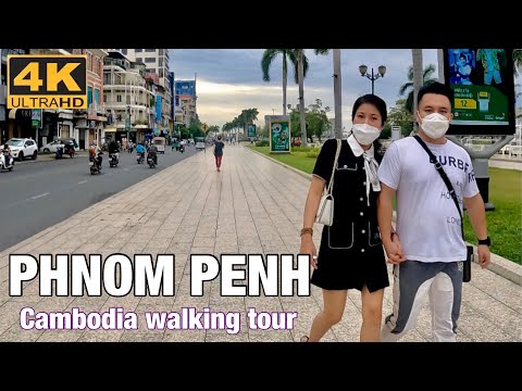 Cambodian food tour 2021, Friday walking tour in Phnom Penh street food at market