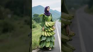 Download lagu Gaun Unik dari Pisang 🍌🌿 Kreatif Banget! mp3