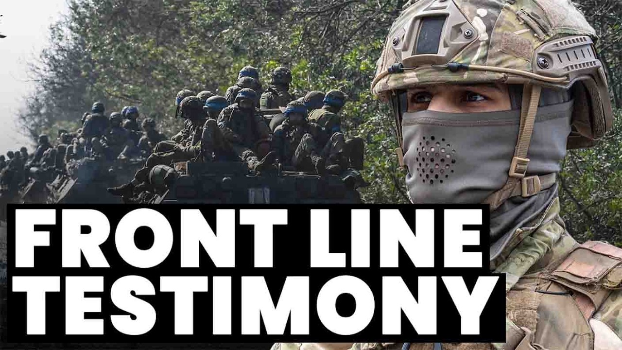 No fear of dying: Ukrainian lieutenant shares reality of front line