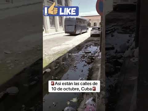 🚨 Así están HOY las calles de 10 de Octubre, Cuba