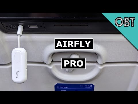 AirFly Pro Review - Best Bluetooth Airplane Adapter Watching In-Flight Television