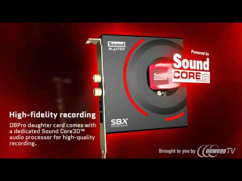 Product Tour: Creative Sound Blaster Z Series ZXR PCI Express x1 Interface Sound Card