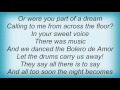 Barry Manilow - Bolero De Amor Lyrics