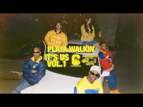 CONCRETE BOYS: DC2TRILL - PLAYA WALKIN (OFFICIAL VISUALIZER)