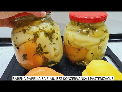 Starinski način pripreme barenih paprika za zimu: Bez konzervansa i pasterizacije