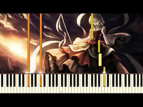 [Easy Piano] UFO Stage 5 theme | Provincial Makai City Esoteria