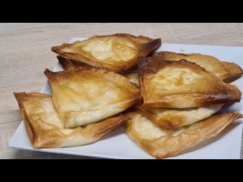 Nouvelle recette facile de bricks au fromage ✔