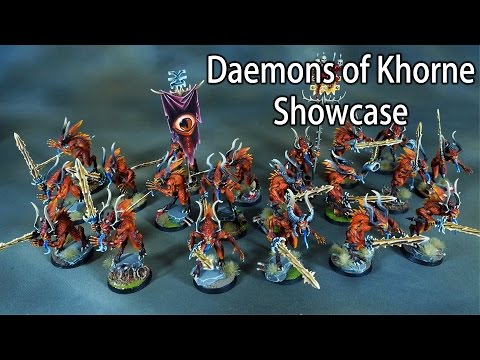 Daemons of Khorne - Level 3 Top Miniatures [HD Showcase]